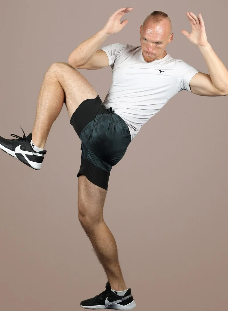 THUGFIT Fitflex Men's Shorts (7" Inseam)- Green